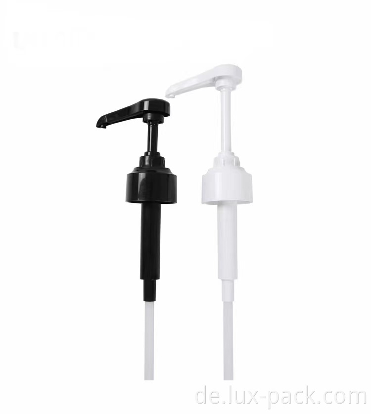 Großhandel lang Düse Lebensmittelqualität Ketchup Flüssigsaft Kaffeesmenge Pizza Marmelade Honigsauce Sirup Pumpenspender